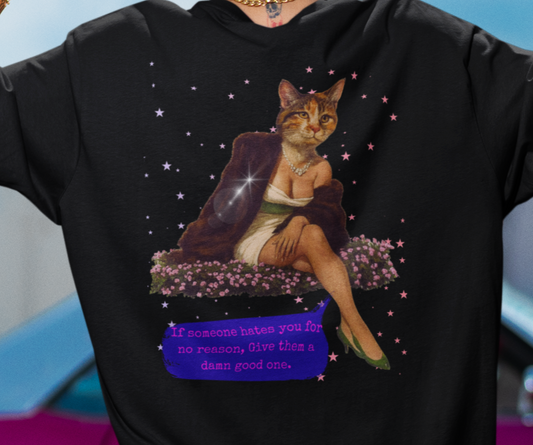 Sarcastic Oversized Shirt Give Them a Reason Quot