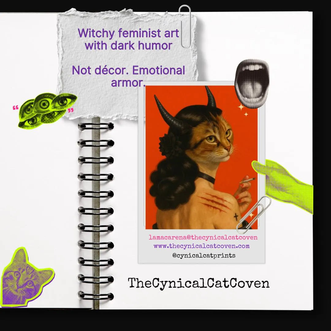 Notebook Spiral Sarcastic Cat Quote: BITCH I'M THE SECRET INGREDIENT