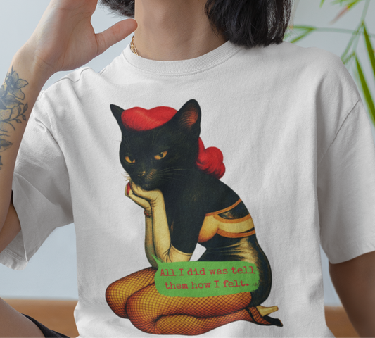 Sarcastic Oversized Shirt Emotional Quote Passive Aggressive