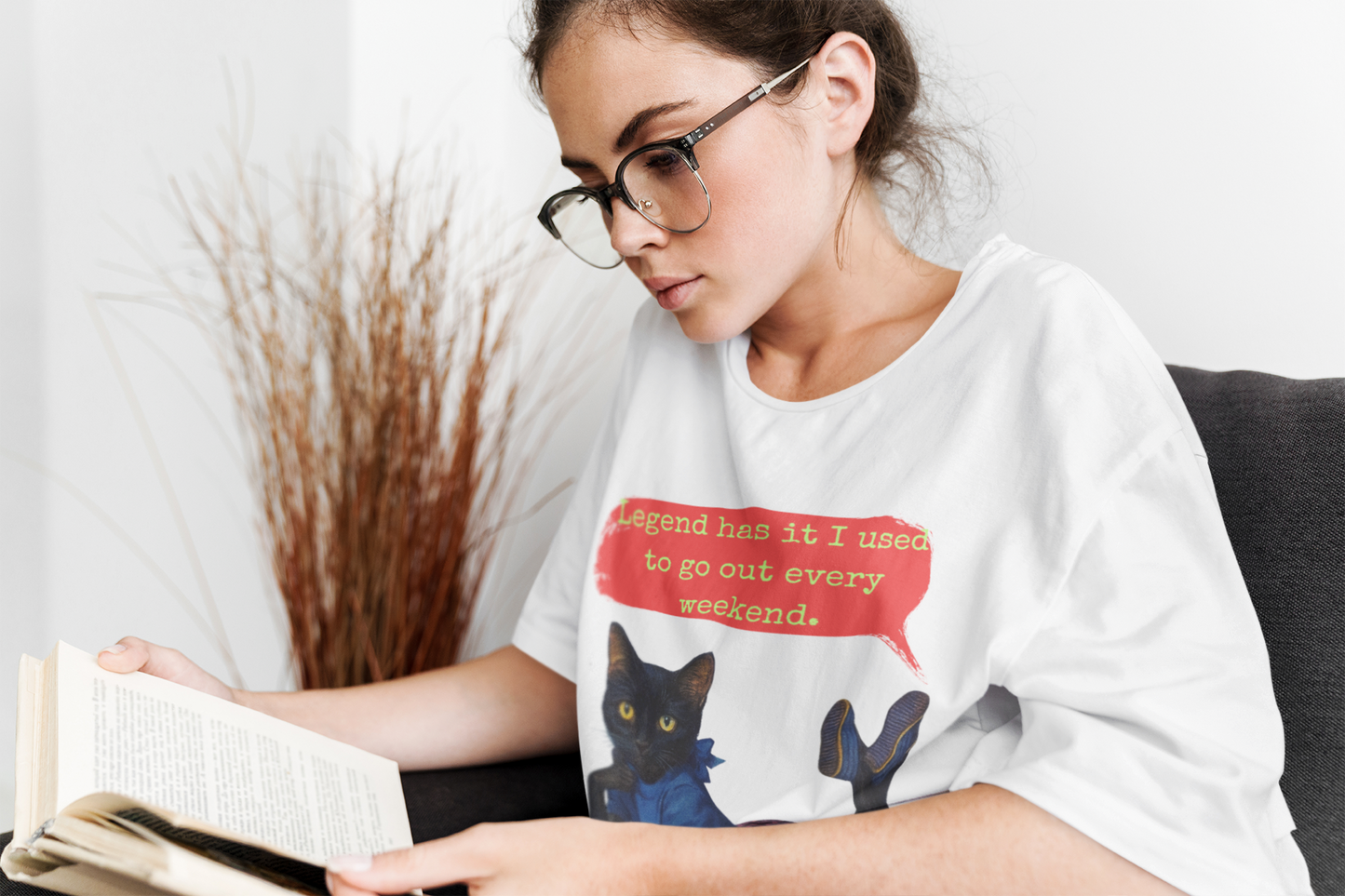 Funny Sarcastic T Shirt Oversized Dark Humor Artwork