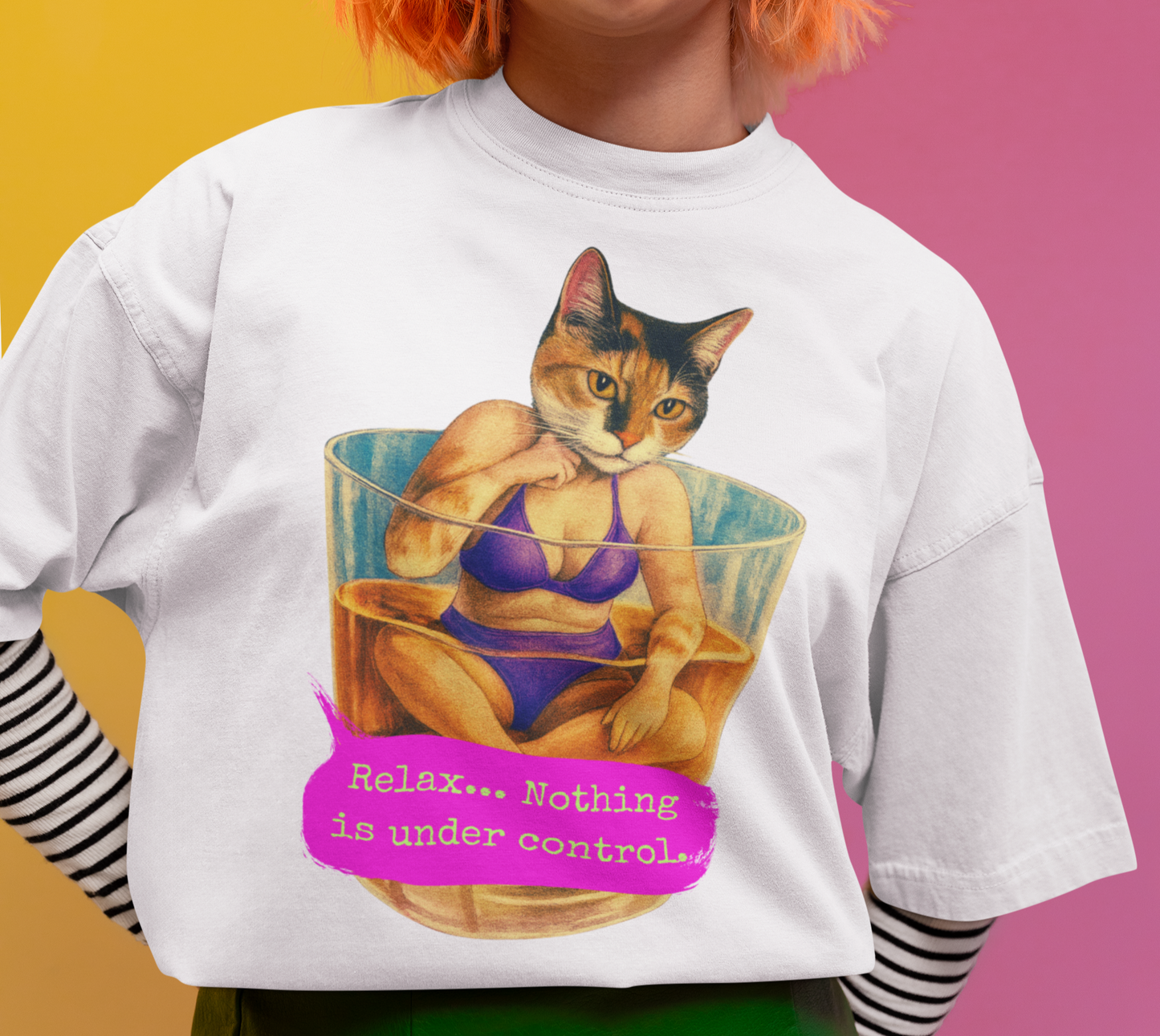 Sarcastic Oversized T Shirt Dark Humor Feminist Graphic