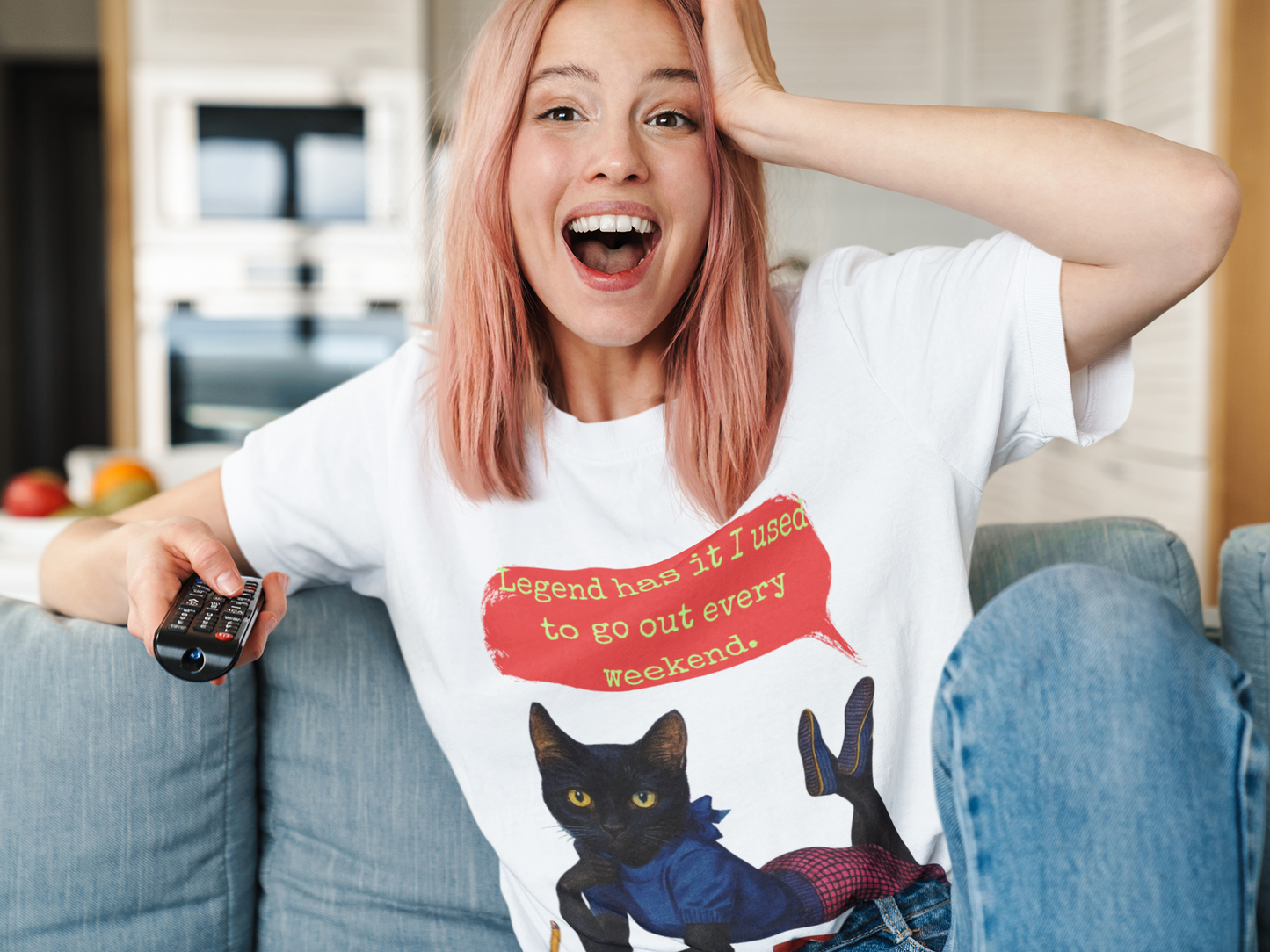 Funny Sarcastic T Shirt Oversized Dark Humor Artwork