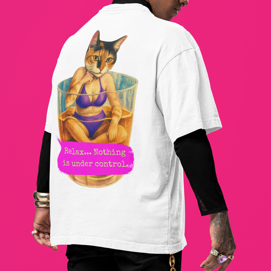 Sarcastic Oversized T Shirt Dark Humor Feminist Graphic