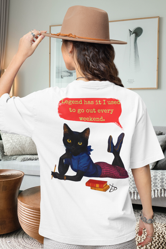 Funny Sarcastic T Shirt Oversized Dark Humor Artwork