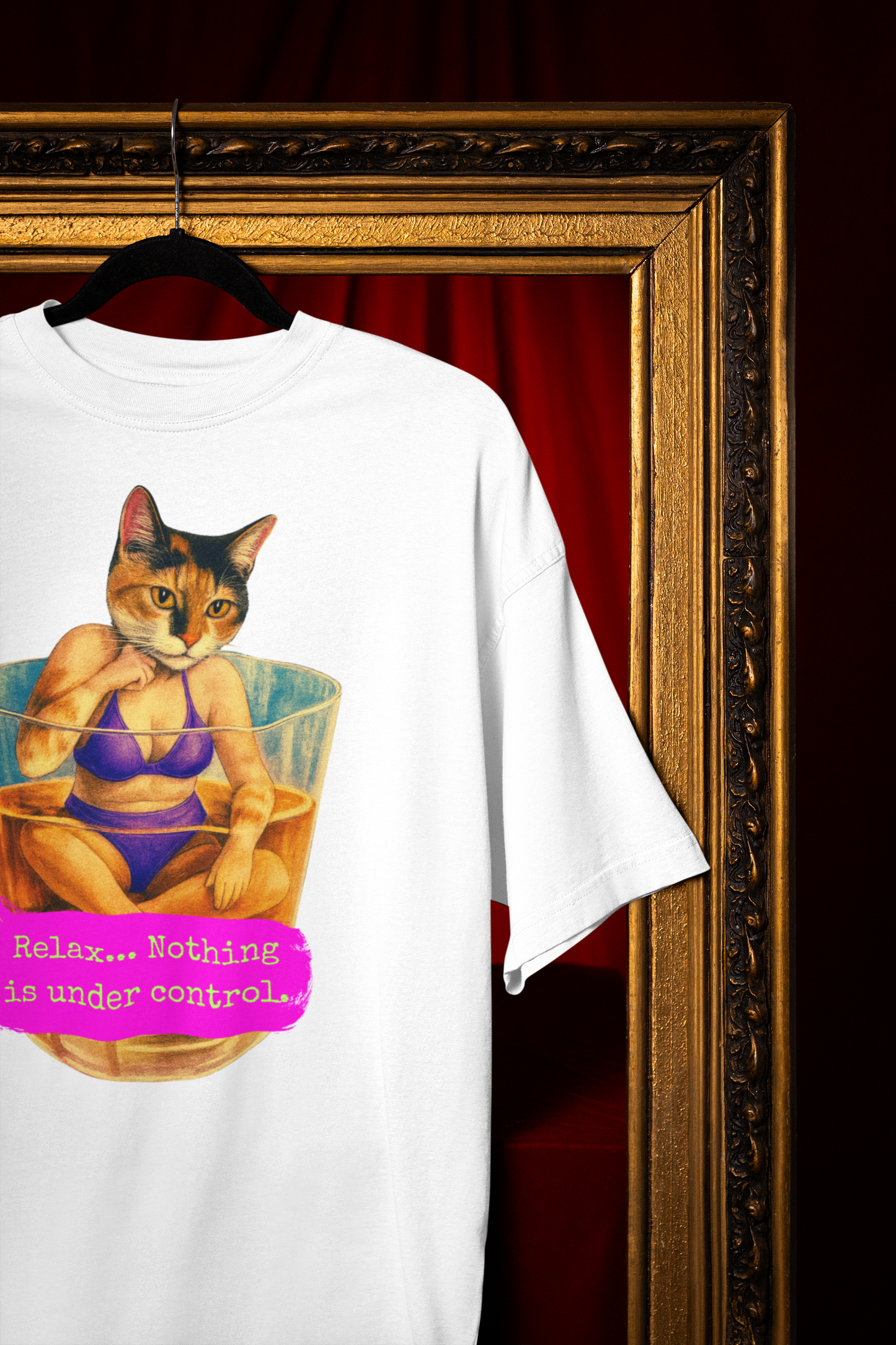 Sarcastic Oversized T Shirt Dark Humor Feminist Graphic