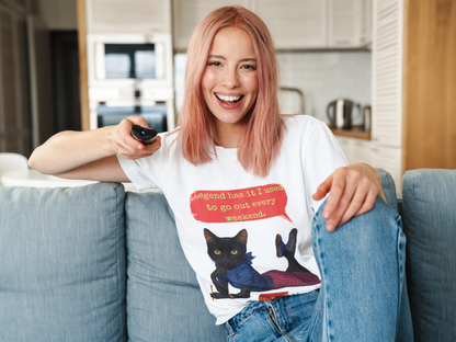 Funny Sarcastic T Shirt Oversized Dark Humor Artwork