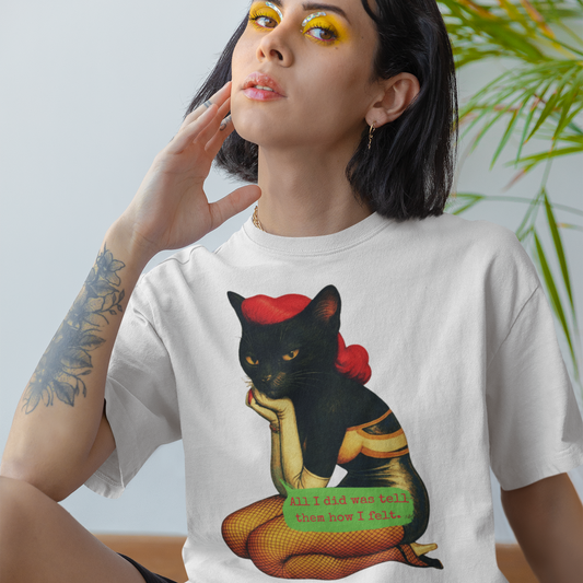 Sarcastic Oversized Shirt Emotional Quote Passive Aggressive