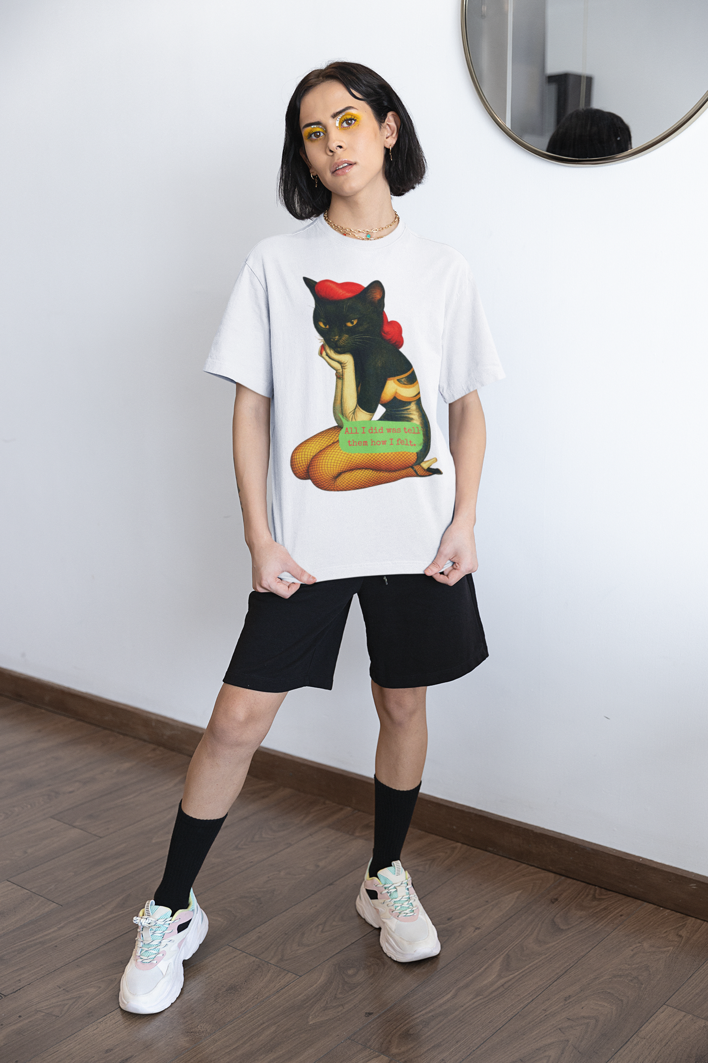 Sarcastic Oversized Shirt Emotional Quote Passive Aggressive